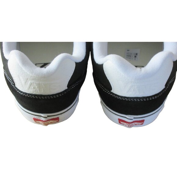 Vans Men's Chukka Push Black White Canvas Suede Skate  shoes Sizes NIB - Picture 5 of 5